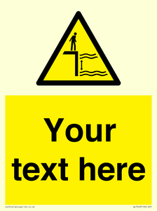 Custom Warning variable water depth